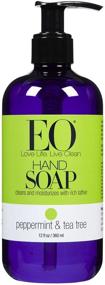 img 2 attached to 🌿 Peppermint & Tea Tree Liquid Hand Soap - 12 oz by EO Products