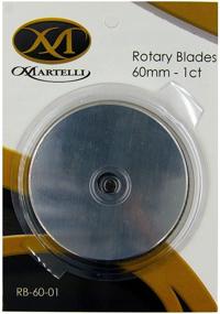 img 3 attached to 🔪 Martelli Ergo 2000 Rotary Cutter Replacement Blade 60mm - Pack of 3 - EC025