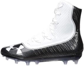 img 4 attached to Black Men's Under Armour Highlight Football Shoes and Athletic Gear