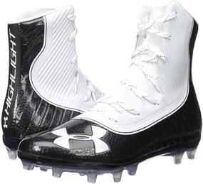 img 3 attached to Black Men's Under Armour Highlight Football Shoes and Athletic Gear