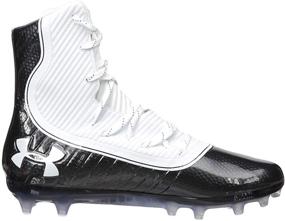 img 2 attached to Black Men's Under Armour Highlight Football Shoes and Athletic Gear