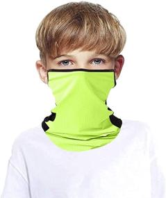 img 3 attached to Cooling Gaiters with Breathable Loops and Holes - Boys' Accessories for Cold Weather