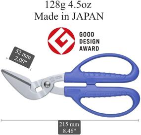 img 2 attached to CANARY Cardboard Scissors Blue PS 6500H