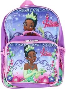 img 4 attached to Princess Girls Tiana Backpack Detachable