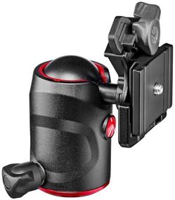 img 2 attached to 📷 Manfrotto Compact Ball Head 496: Fluid Camera Tripod Head for Precise Framing and Stabilization, Ideal Photography Equipment