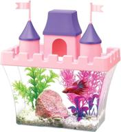🏰 aqueon princess castle aquarium kit - 0.5 gallon logo