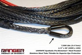 img 2 attached to Ranger UHMWPE Synthetic Winch Rope