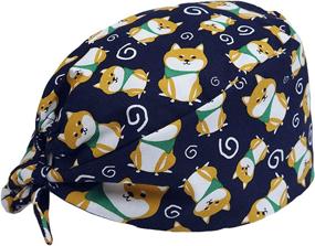 img 4 attached to Cute Printed Working Cap for Women/Men - Enkudc