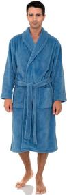 img 2 attached to Pacific Fleece Collar Bathrobe by TowelSelections