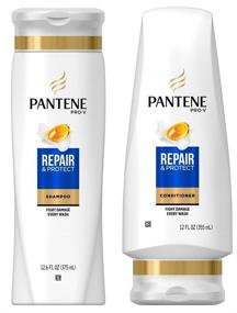 img 4 attached to Pantene Protect Shampoo Conditioner Contains