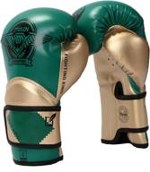 huining kids boxing gloves: cartoon sparring mitts for ages 3-12 – premium pu leather protective training gloves for junior punchers logo