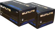 💡 sunlite street fit 360 tube 700x40-45 (27x1-3/4) schrader valve 32mm logo