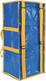 img 3 attached to Klickpick Home 4-Pack of Heavy Duty Reusable Extra Large Storage Bags - Laundry, Shopping, Moving, and Underbed Storage - Zipper Closure with Backpack Handles - Compatible with IKEA FRAKTA CART