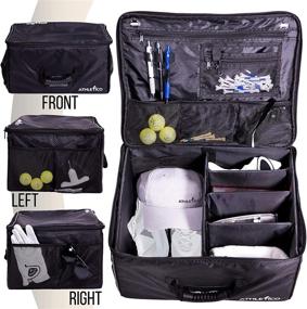 img 4 attached to 🏌️ Maximize Your Golf Accessories Storage with Athletico Trunk Organizer - Collapsible, Convenient Car Golf Locker!