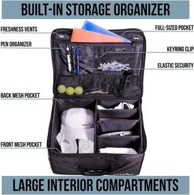 img 3 attached to 🏌️ Maximize Your Golf Accessories Storage with Athletico Trunk Organizer - Collapsible, Convenient Car Golf Locker!