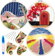 embroidery starter scenery pattern instructions logo