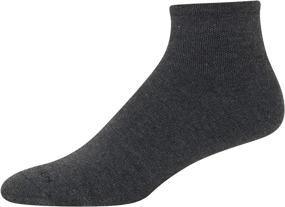 img 1 attached to 🧦 Van Heusen Men's Socks: 12-Pack Performance Cushioned Above Ankle Athletic Quarter Mini-Crew Socks