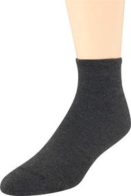 img 2 attached to 🧦 Van Heusen Men's Socks: 12-Pack Performance Cushioned Above Ankle Athletic Quarter Mini-Crew Socks