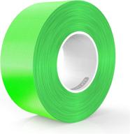 🔒 premium grade llpt duct tape, 2.36 inch x 108 feet x 11 mil, residue-free, strong waterproof adhesive, green color (dt252) логотип