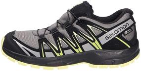 img 3 attached to Salomon XA PRO CSWP Gargoyle Boys' Outdoor Shoes