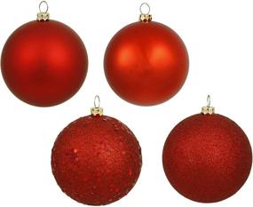 img 2 attached to Vickerman 4 Piece Assorted Finish Ornament