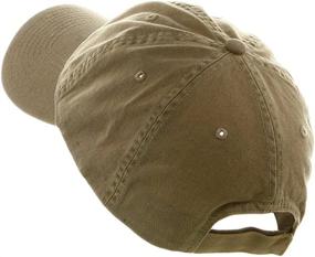 img 3 attached to 🧢 Durable and Stylish MG Low Profile Dyed Cotton Twill Cap: The Ultimate Headgear for Casual and Sporty Looks