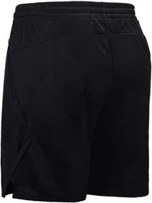 img 3 attached to Zengjo Мужские спортивные шорты L черного цвета Мужская одежда для активного отдыха
