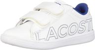 👟 lacoste kids' carnaby evo sneakers: stylish and comfortable footwear for kids" logo