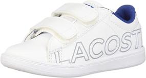 img 4 attached to 👟 Кеды Lacoste Kids' Carnaby Evo: Стильная и удобная обувь для детей