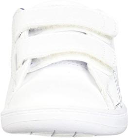 img 3 attached to 👟 Кеды Lacoste Kids' Carnaby Evo: Стильная и удобная обувь для детей