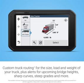 img 1 attached to 🌍 Garmin Dezl 780 LMT-S GPS Truck Navigator Review - 7 inch Renewed Edition"