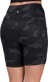 img 2 attached to Yogalicious Ultra Lightweight Shorts Pocket Sports & Fitness