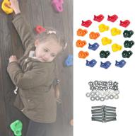 🧗 ifoyo rock climbing holds: 20 large rocks for indoor/outdoor playground set - supports 132lbs/60kg - perfect for kids over 4 years logo