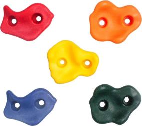 img 1 attached to 🧗 IFOYO Rock Climbing Holds: 20 Large Rocks for Indoor/Outdoor Playground Set - Supports 132lbs/60kg - Perfect for Kids Over 4 Years