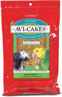 классические avi-cakes от lafeber's: корм для домашних попугаев, не содержащий гмо и соответствующий пищевому стандарту для людей логотип
