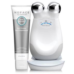 img 4 attached to 🔌 NuFACE Advanced Facial Toning Kit: Trinity Facial Trainer Device to Lift, Contour, and Tone Skin + Hydrating Skin Care Device with At-Home System for Reducing Wrinkles