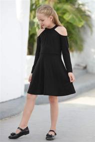 img 1 attached to 👗 GORLYA Sleeveless Sundress for Girls with Shoulder Straps and Convenient Pockets - Clothing