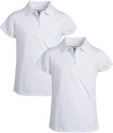 girls' tops, tees & blouses for school uniform by u.s polo assn logo