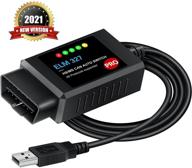 🚗 forscan elm327 obd2 адаптер для ford f150 f250 и mazda, автоопределение ms/hs can, windows usb obd2 диагностическое преобразование. логотип