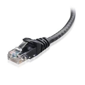 img 2 attached to 🔌 Черный 3 футовый кабель Ethernet Cat6 - Набор из 5 коротких кабелей Cat6 от Cable Matters (Кабель Cat 6, Cat6 кабель)