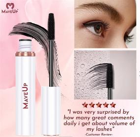 img 2 attached to 💯 MaveUp Lengthening Mascara: Unforgettable Eyes with Longer-Looking, Nourished Lashes