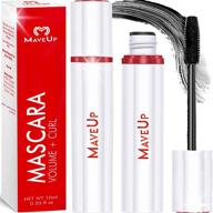 💯 maveup lengthening mascara: unforgettable eyes with longer-looking, nourished lashes logo