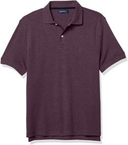 img 4 attached to Nautica Men's Classic Interlock Large Shirt - Optimized Clothing for Men