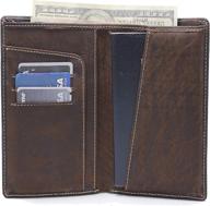 leather travel wallet passport holder travel accessories in passport wallets logo