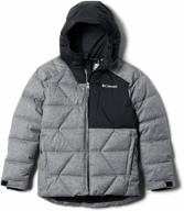 columbia winter powder quilted jacket boys' clothing in jackets & coats logo