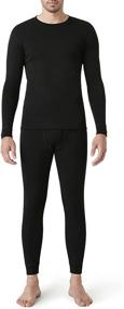 img 4 attached to 🏔️ LAPASA Men's Merino Wool Thermal Underwear Long John Set - Lightweight Base Layer Top and Bottom M31: Superior Comfort for All-Day Warmth