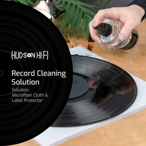 img 3 attached to 🔊 Hudson Hi-Fi Vinyl Record Cleaning Solution - Advanced LP Cleaning Fluid for Vinyl Records