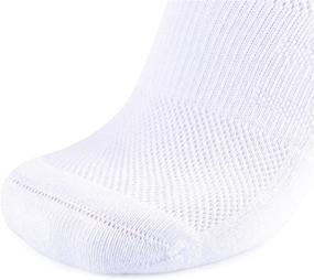 img 2 attached to 🧦 JOURNOW Women's Cushioned Athletic Quarter Socks