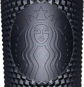 img 3 attached to ☕ Stylish Starbucks Black Matte Studded Tumbler: Elevate Your Coffee Experience!