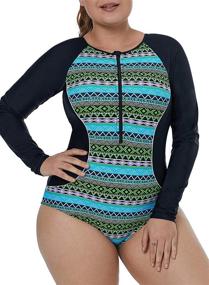 img 1 attached to 👙 EVALESS Swimsuits: Stylish & Sporty Women's Bathing Suits & Swimwear
